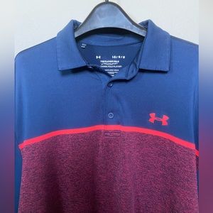 Men’s Under Armor Playoff Polo, Large, Like new, Size Large